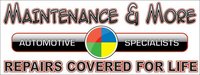 Maintenance & More Automotive Specialists